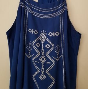 Blue Maurices tank (size 3)